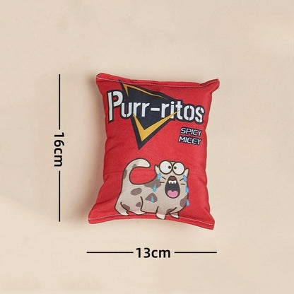 Petkin - Snack Bag Plush Toy for Pets
