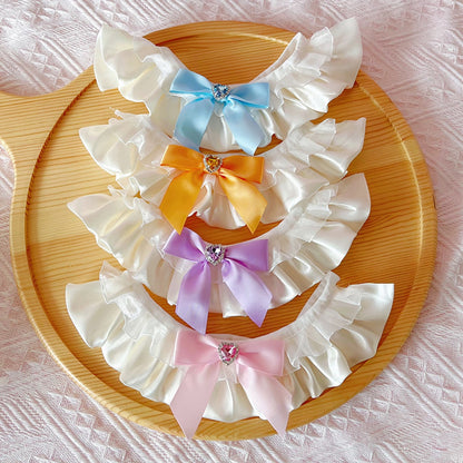 Mokka - Heart Bow Princess Style Cat Collar
