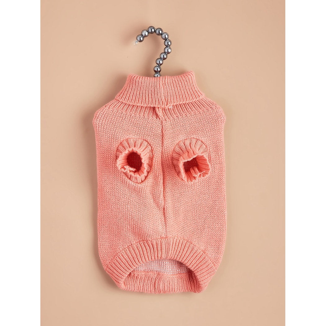 Ozzie - Turtleneck Rabbit Pattern Dog Cat Sweater