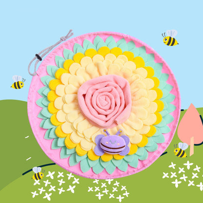 Snuffy - Flower Snuffle Mat for Dogs | Interactive Treat Puzzle