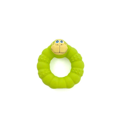 Petkin – Animal Head Rubber Chew Rings
