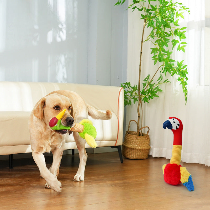 Petkin - Bird Shape Dog Squeaky Toy