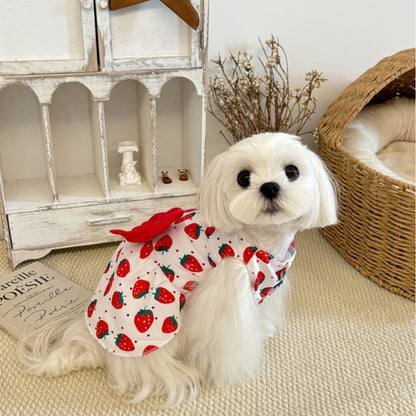 Ozzie - Floral Bow Dress for Dogs and Cats Dress