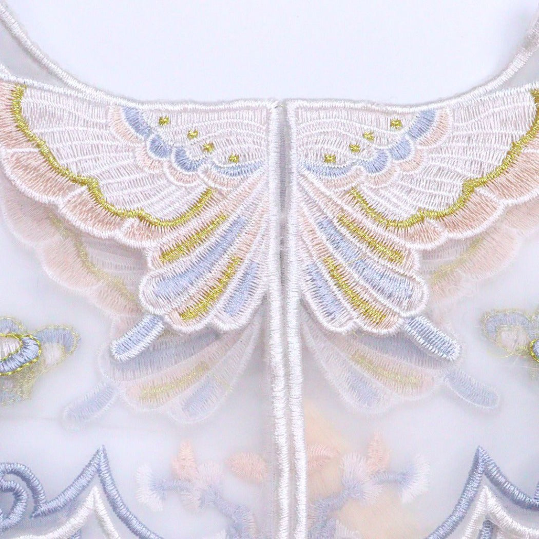 Mokka – Butterfly Embroidered Cat Collar