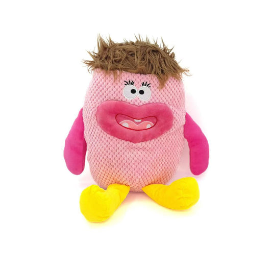 Petkin – Plush Squeaky Monster Dog Toy