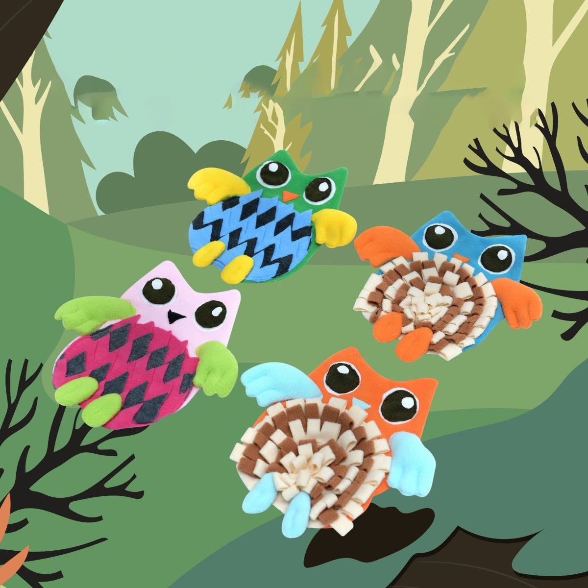 Snuffy – Owl Snuffle Toy