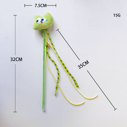 Moo - Playful Cartoon Design Cat Wand Toy