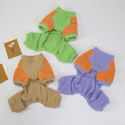Ozzie - Casual Buckle Detail Four-Leg Dog Jumpsuit