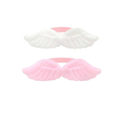 Mokka Angel Wing Cat Collar displayed on a white background showing full collar design