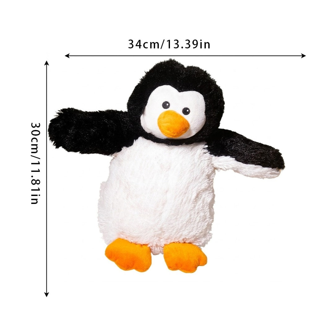 Petkin - Penguin Squeaky Plush Dog Toy