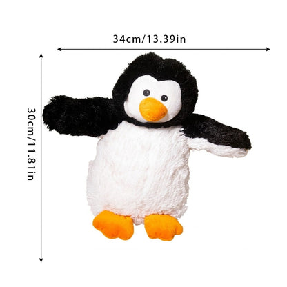 Petkin - Penguin Squeaky Plush Dog Toy