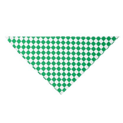 Furbud - Plaid Print Pet Triangle Bandana