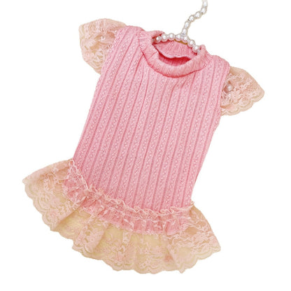 Ozzie - Casual Lace Trim Cat and Dog Pet Dress
