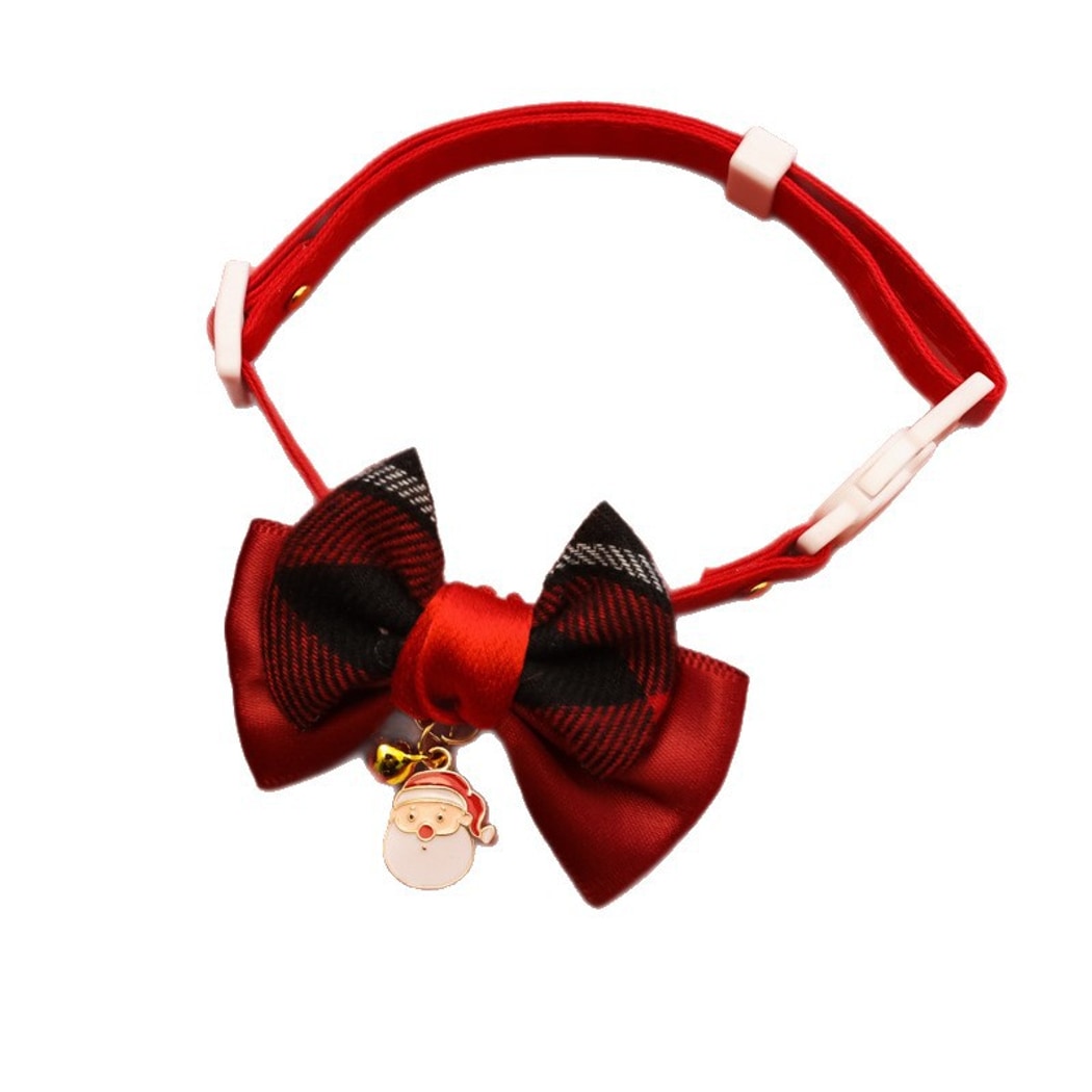 Christmoo - Christmas Bow Pattern Cat Collar