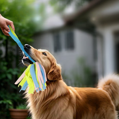 Petkin - Interactive Tug Strip Dog Play Toy for Dogs