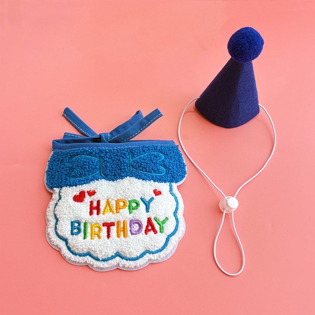 Mokka - Birthday Party Cat Bib and Hat Set