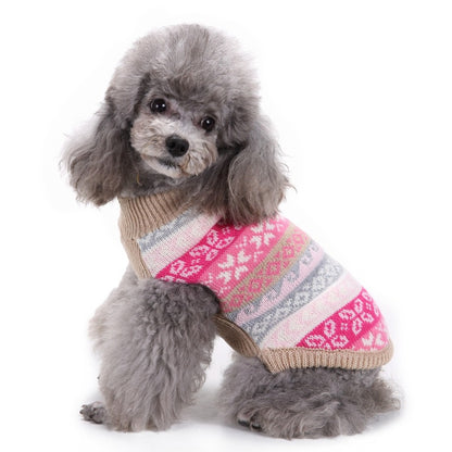 Ozzie – Nordic Knit Dog Sweater for Small and Medium Dogs