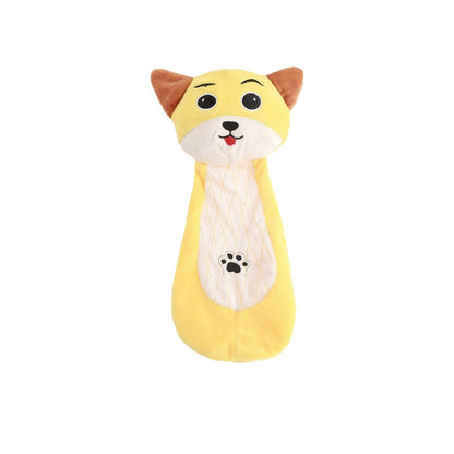 Petkin - Raccoon Panda & Fox Plush Dog Toy