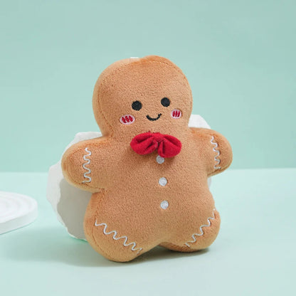 Petkin Gingerbread Man Dog Toy for Play