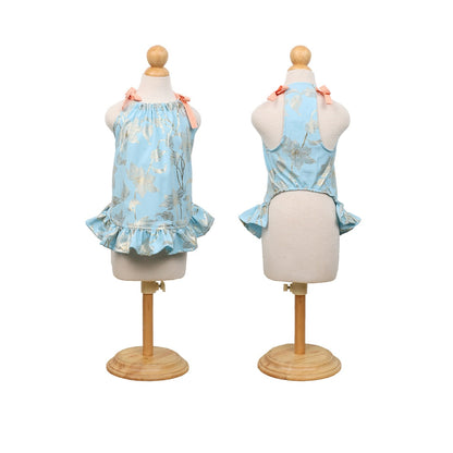 Ozzie - Small Dog Print Spring Summer Dress