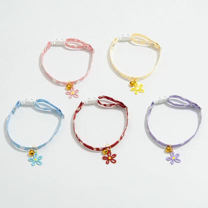 Mokka - Flower Cutout Bell Princess Style Cat Collar