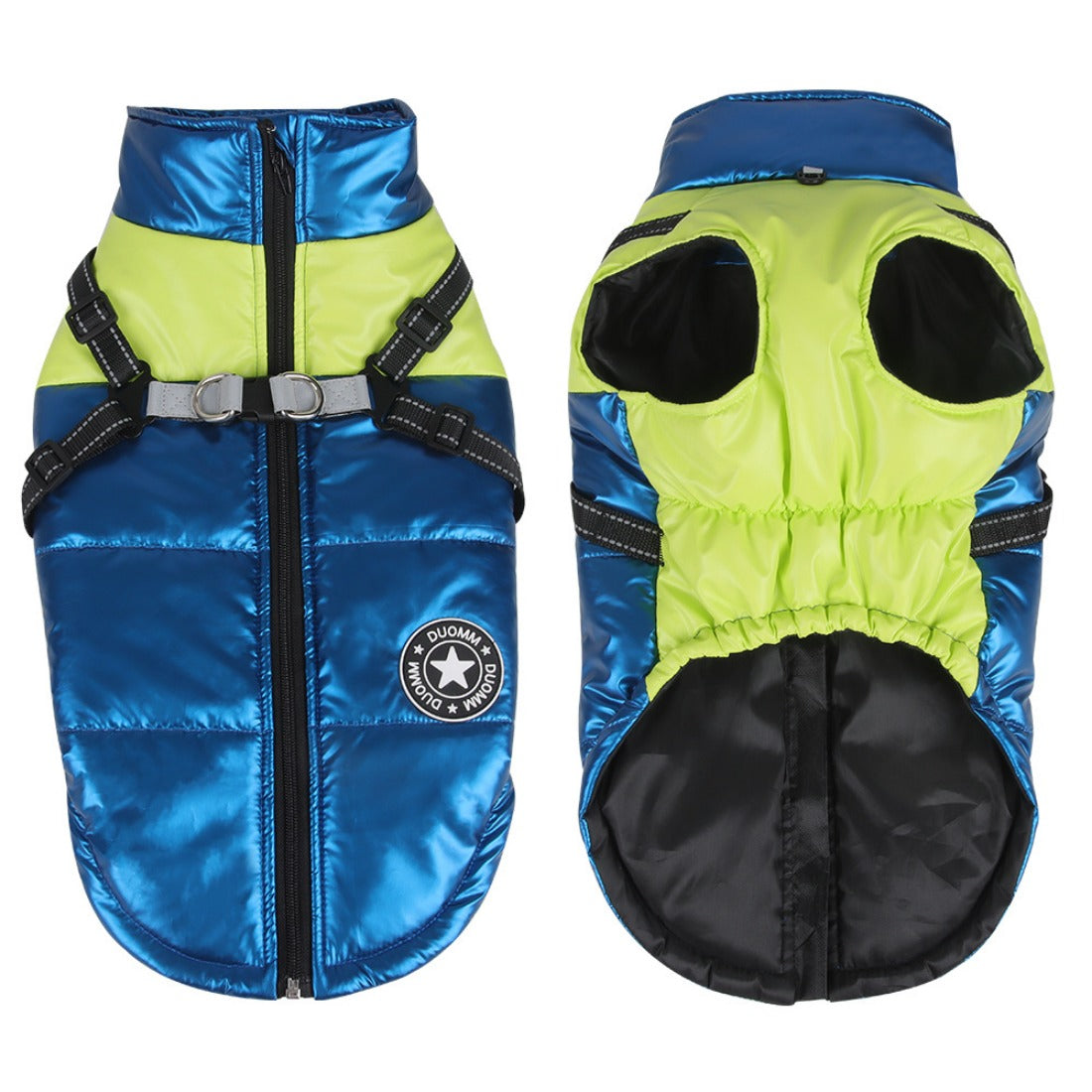 Ozzie - Reflective Colorful Winter Coat for Medium and Small Dogs