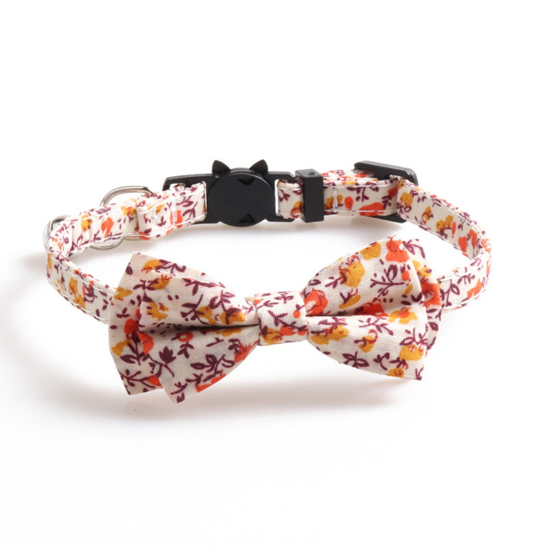 Mokka - Floral Pattern Country Pet Collar