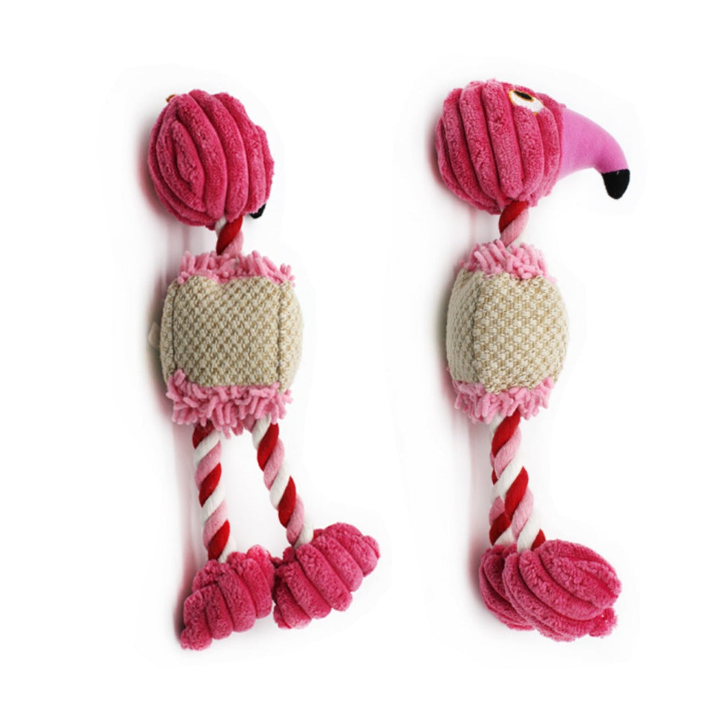 Petkin – Tropical Bird Rope Toy