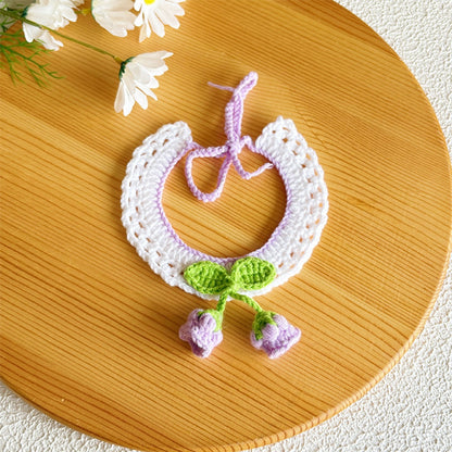 Mokka - Princess Style Flower decorated Pet Collar