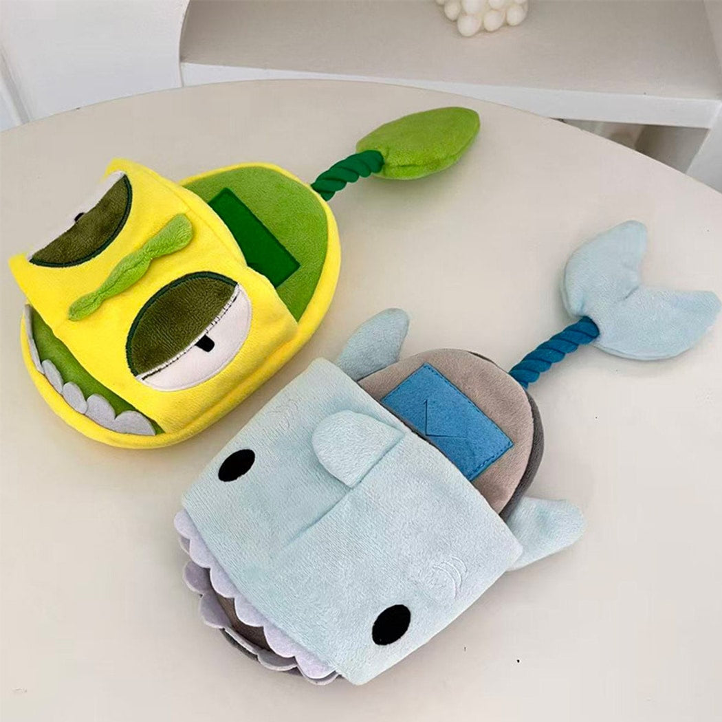 Petkin - Plush Dog Puzzle Toy With Hidden Treat Pocket