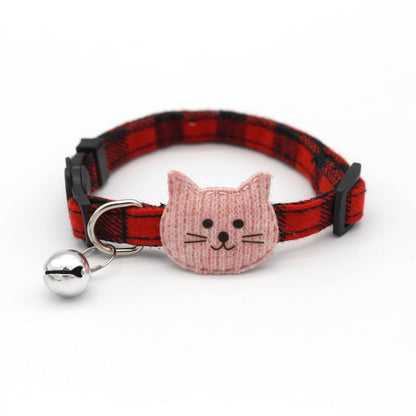 Mokka - Rustic Cartoon Cat Decoration Cat Collar