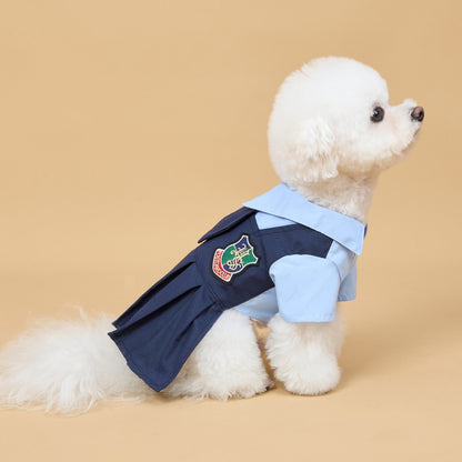 Ozzie - Pleated Detail Dog and Cat Dress