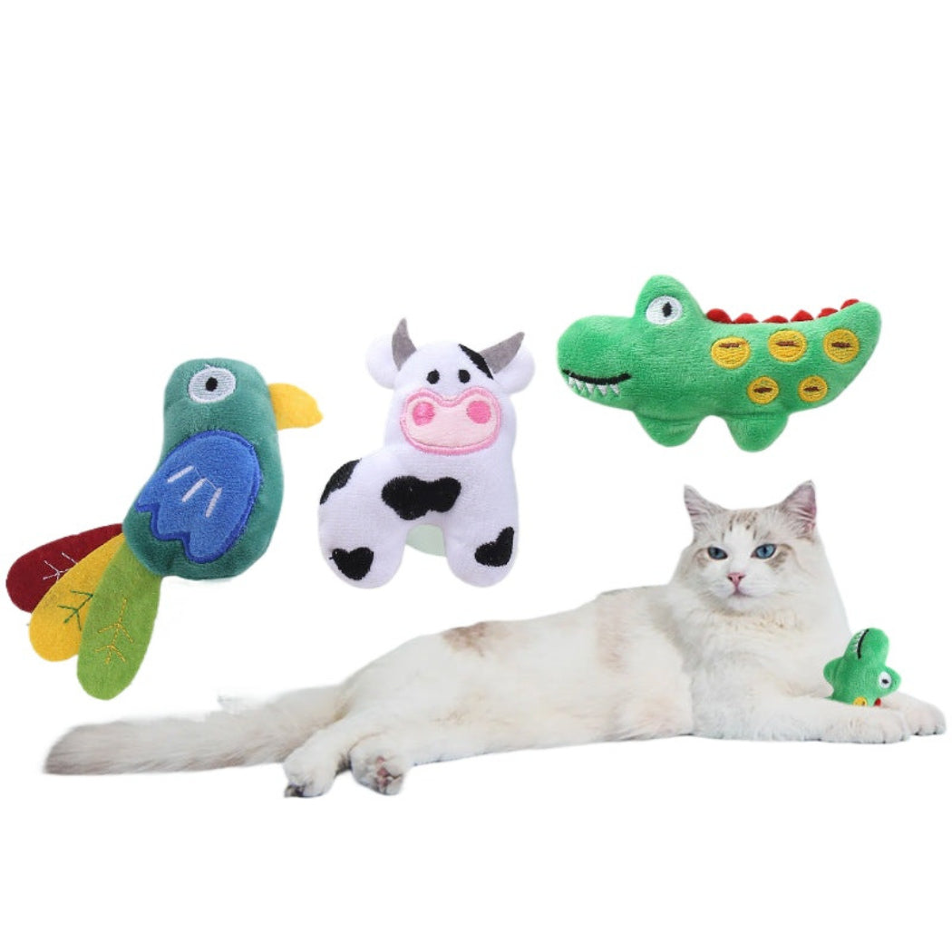 Moo - Soft Animal Shape Cat Toy