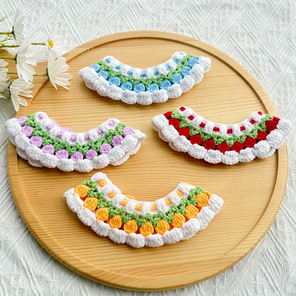 Mokka - Tulip Tie Strap Cat Collar