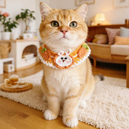 Mokka - Frog and Bunny Pattern Pet Collar