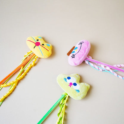 Moo - Playful Cartoon Design Cat Wand Toy