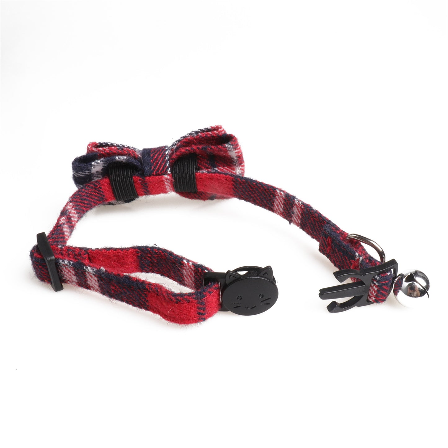 Mokka - Plaid Bowtie Cat Collar