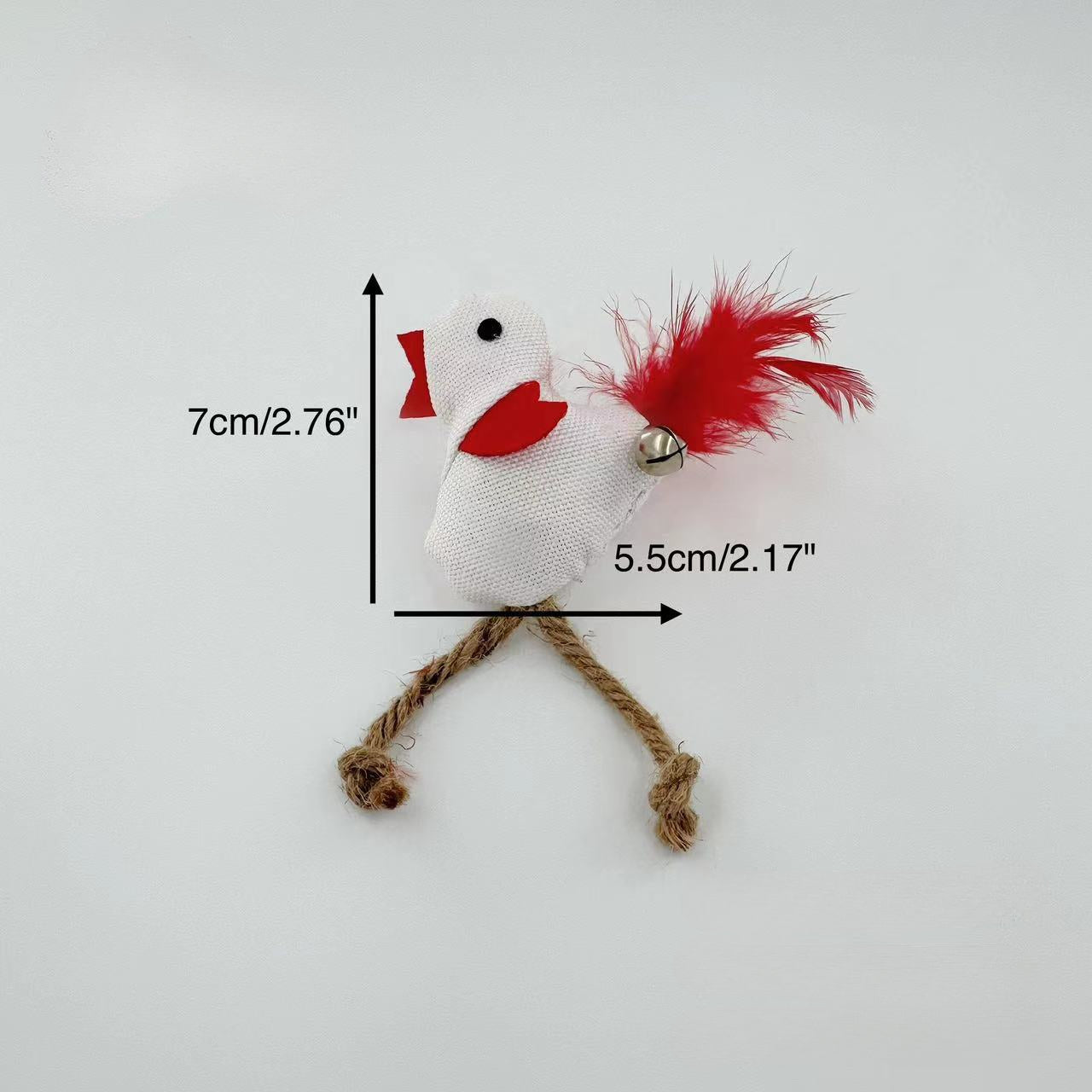 Moo - Bird-Shaped Cat Toy