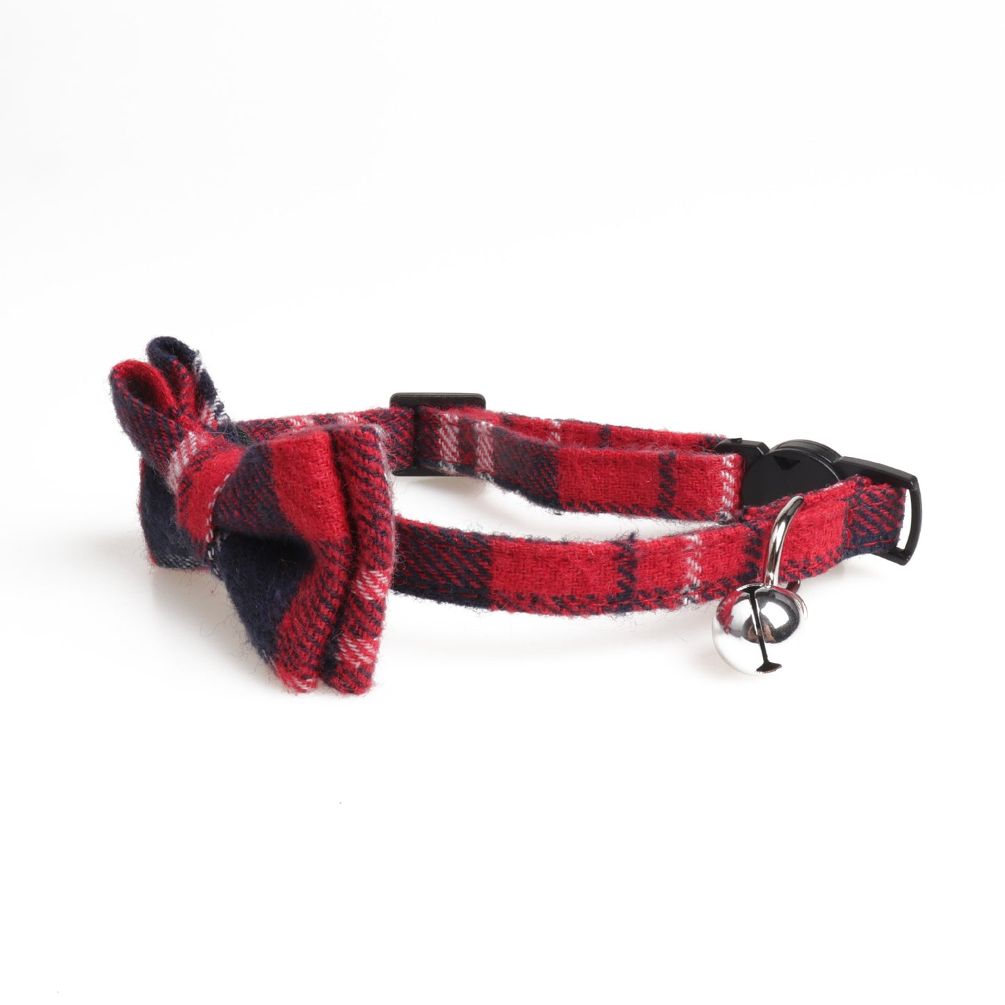 Mokka - Plaid Bowtie Cat Collar