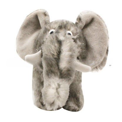 Petkin - Plush Elephant Dog Toy with Fuzzy Ears