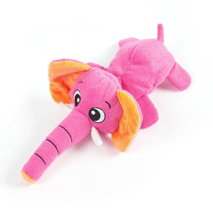 Petkin - Colorful Elephant Squeaky Dog Toy