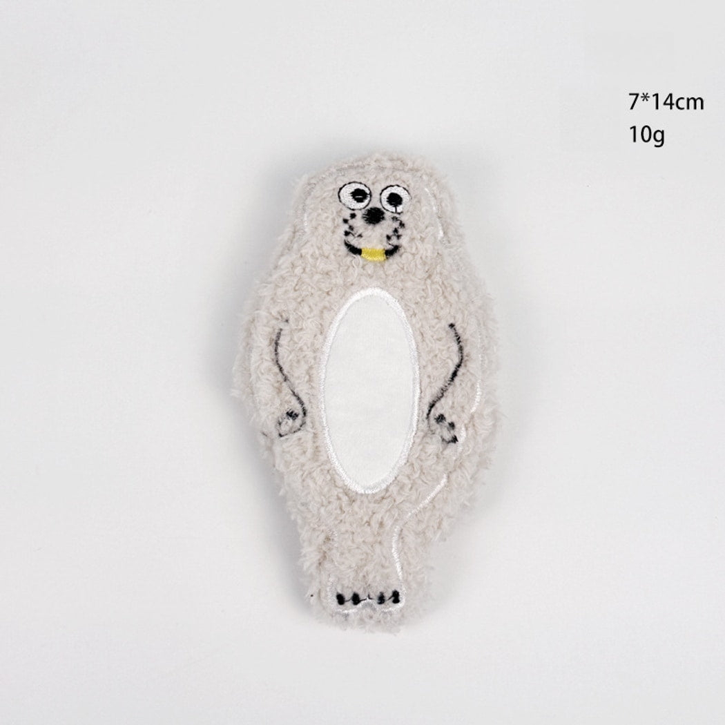Moo - Ocean Animal Shape Plush Crinkle Cat Toy