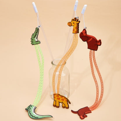 Moo - Safari Animal Cat Teaser Wand