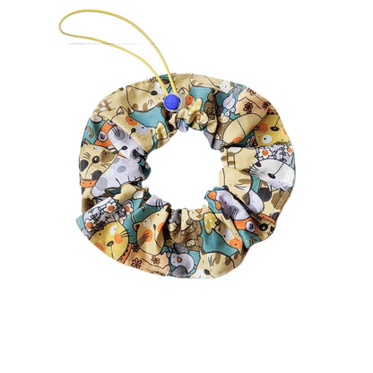 Mokka - Gathered Ruff Tie Pet Neckwear