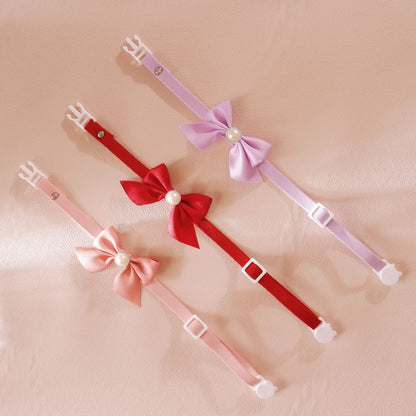 Mokka - Princess Style Bow Detail Cat Collar