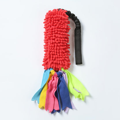 Petkin - Colorful Squeaky Interactive Dog Plush Toy