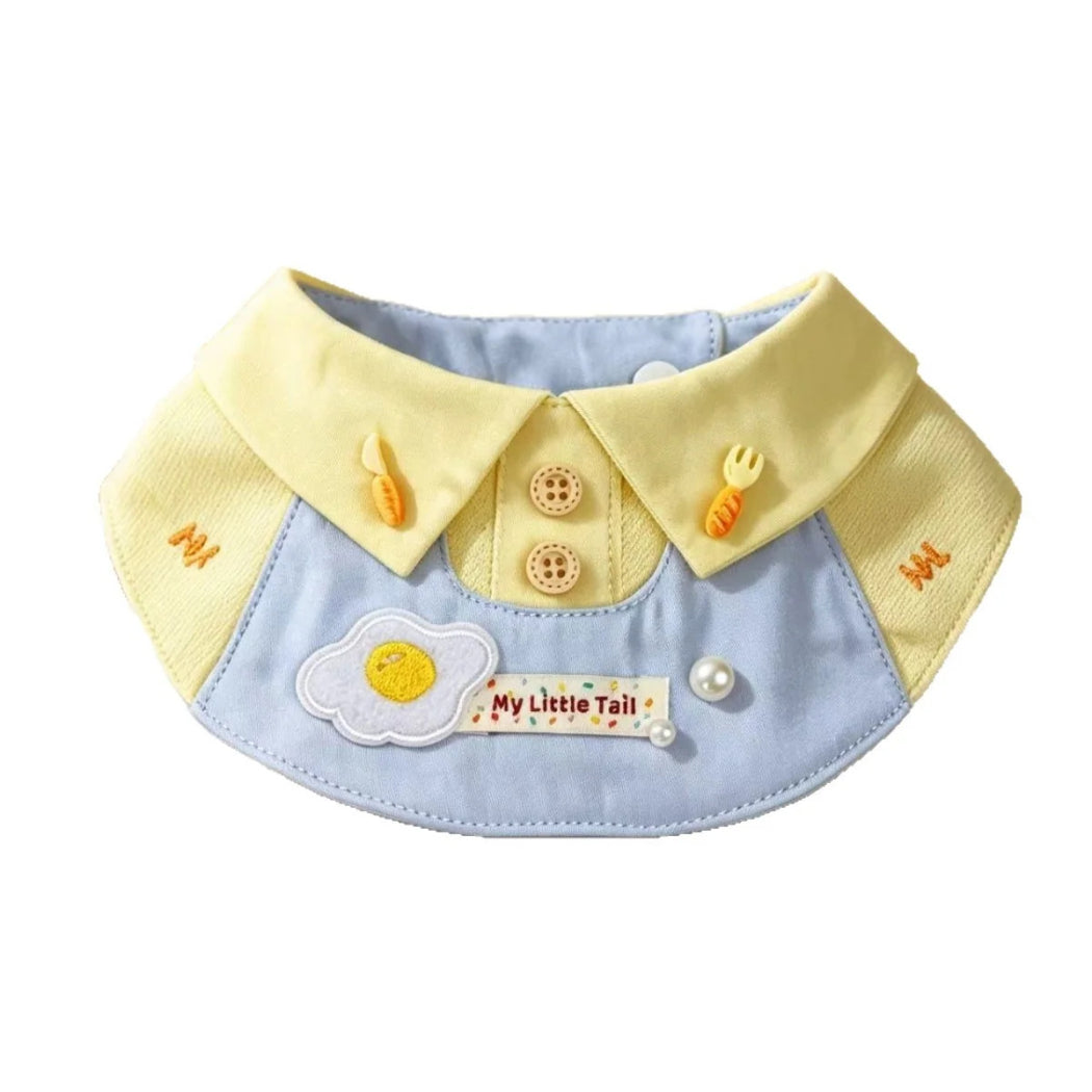 Mokka - Breakfast Theme Bib-Style Pet Neckwear