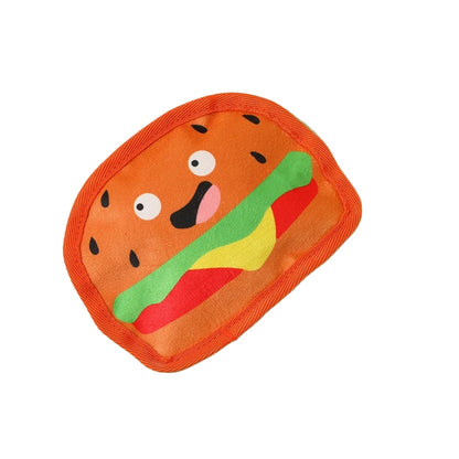Petkin -  Fast Food Snack Plush Dog Toy
