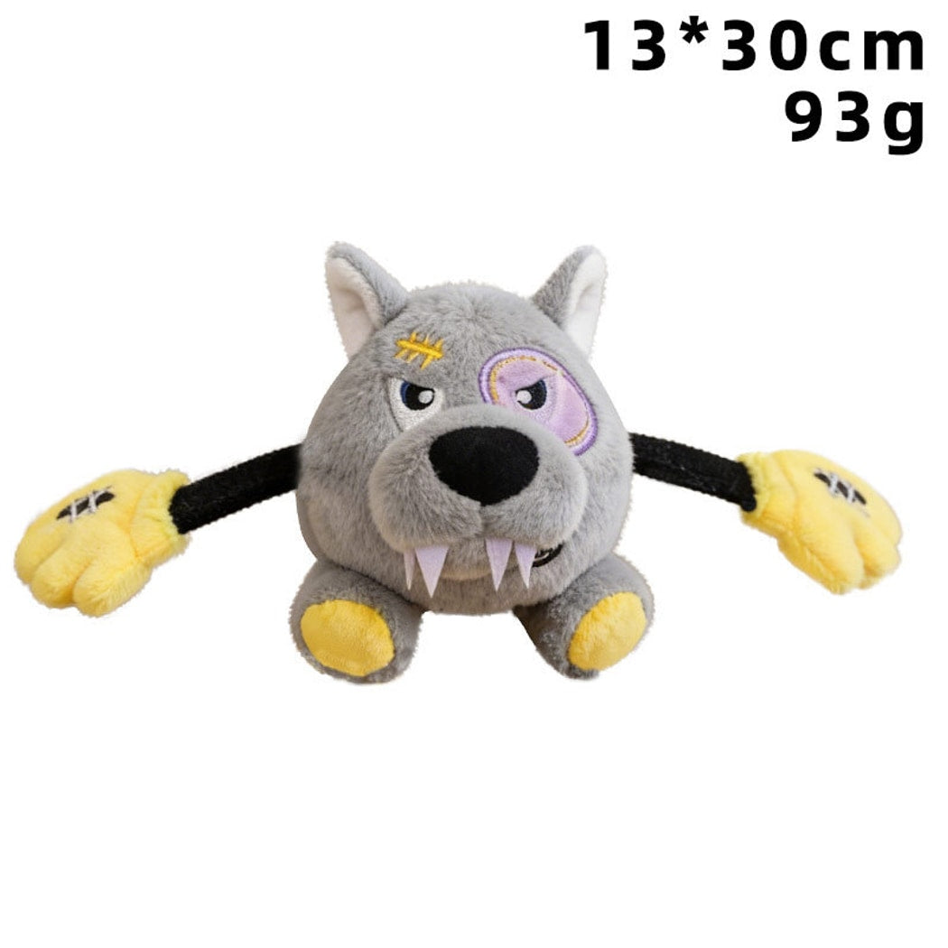 Petkin - Squeaky Plush Animal Design Dog Toy