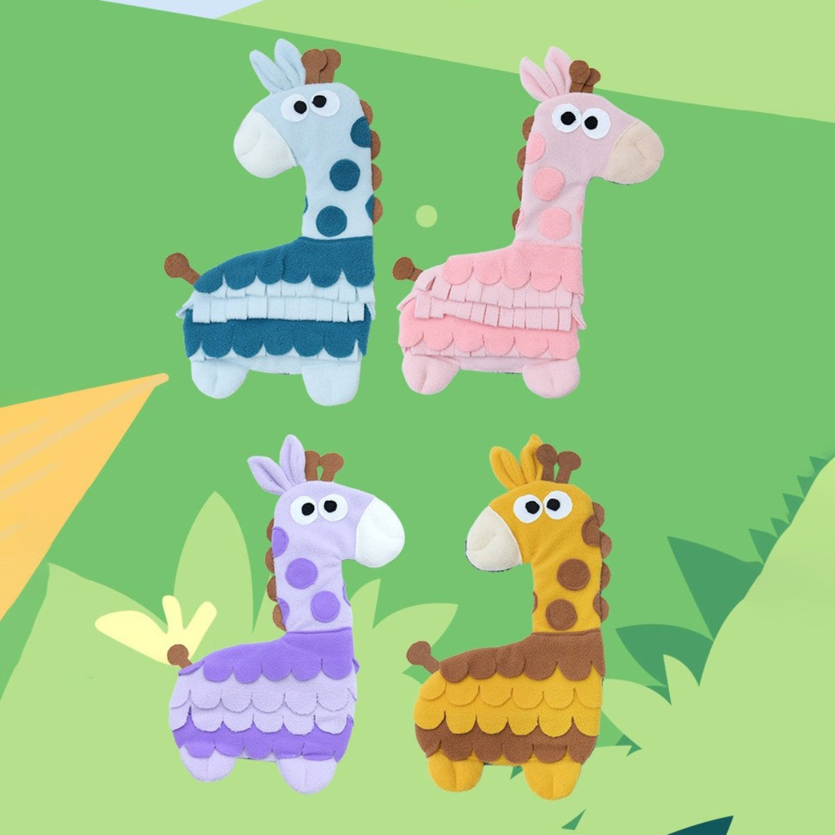 Snuffy – Giraffe Shaped Snuffle Toy